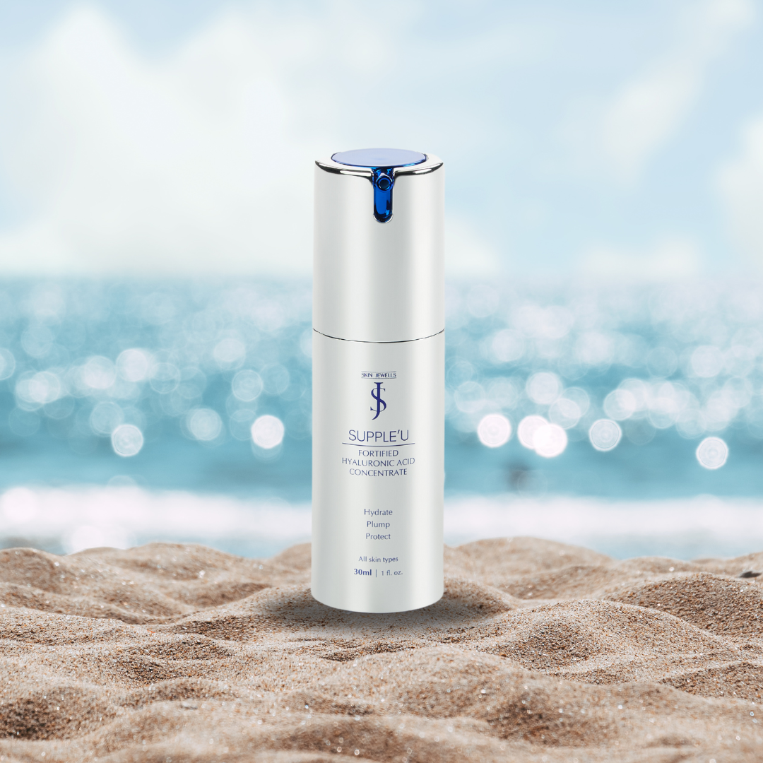 Skin Jewells Supple'U Skin Serum – Face Serum for Brightening & Glowing Skin, Fortified with Hyaluronic Acid, Niacinamide, Alpha Arbutin & Mulberry Extract – Hydrates, Firms & Enhances Radiance