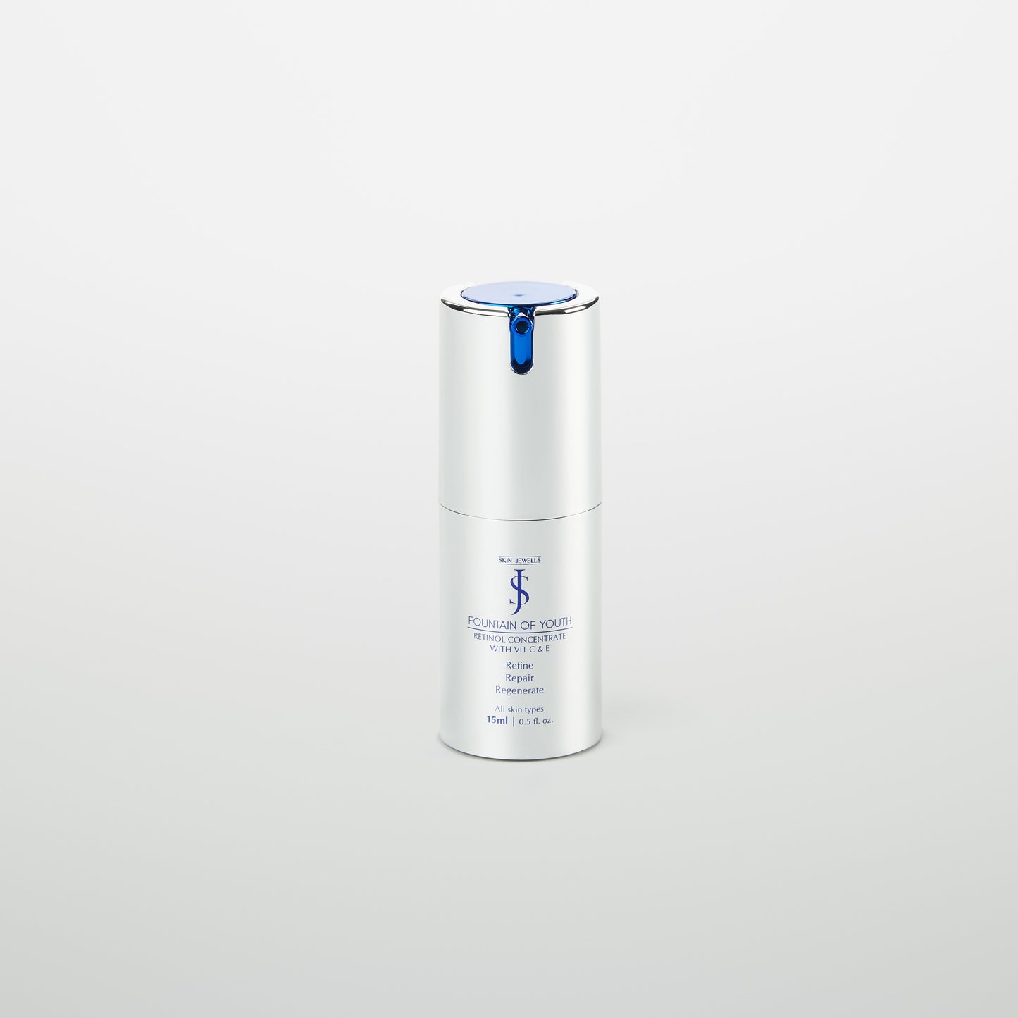 Skin Jewells Fountain of Youth Retinol Concentrate with Vitamin C & E, Anti-Aging Serum, 30ml – Reduces Fine Lines, Wrinkles & Dark Spots, Brightens & Firms Skin, Lightweight & Non-Irritating